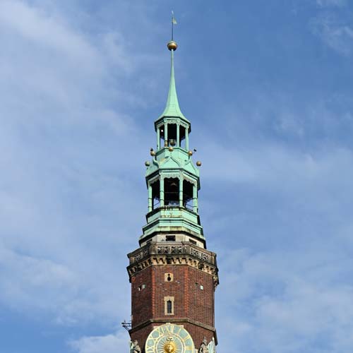 Breslau Rathaus Rynek / Hauptplatz / Townhall