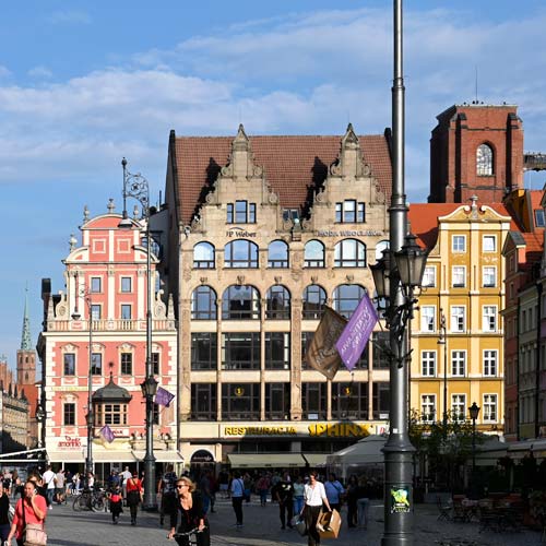 Breslau Rynek / Hauptplatz