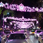 Orchard Road at Christmas Time