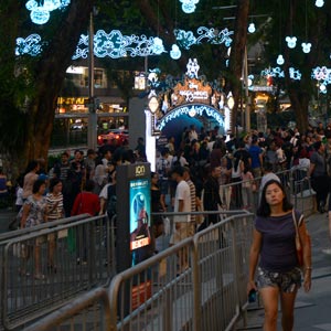 Orchard Road at Christmas Time